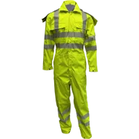 Mens Lined Full Colour HI-vis WW Coverall - Image 2
